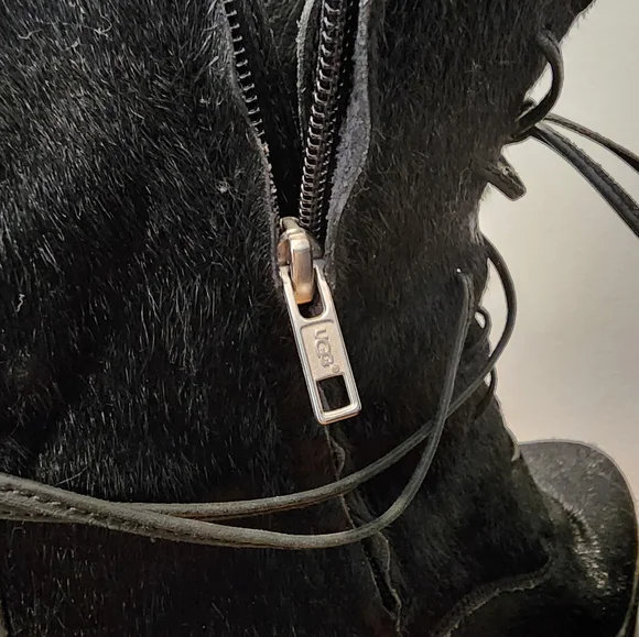 UGG Exotic Heel Booties Calf Hair - Picture 5 of 5